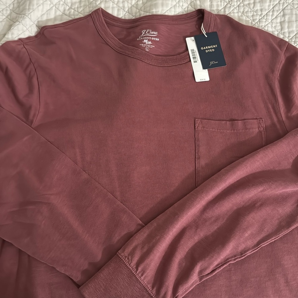 Men’s J. Crew Pocket Long Sleeve - Large